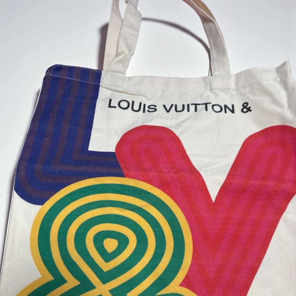 Louis Vuitton Multicolor Canvas Tote - Picture 3 of 3